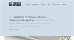 Desktop Screenshot of praxis-khadra.de
